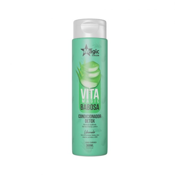 Shampoo Vita Magic Aloe Vera (Babosa)- Detox- 300 ml- Magic Color