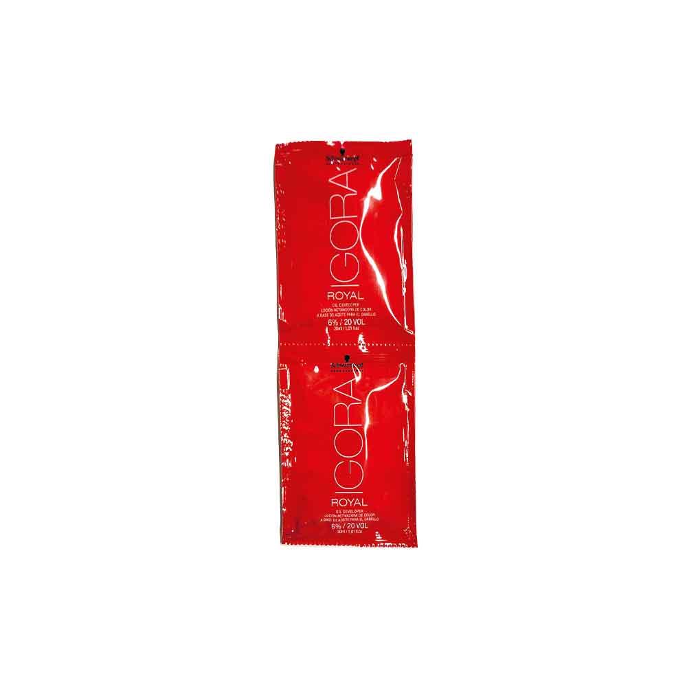 Sachet Loción Activadora Oxidante Igora Royal - 60ml