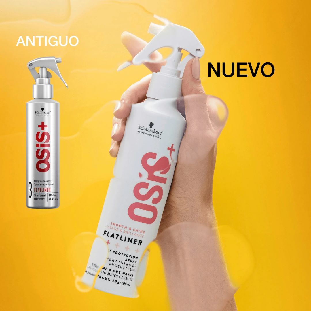 Osis Flatliner - Spray Protector de Calor- Queratina Hidrolizada/ Repara y Proteje