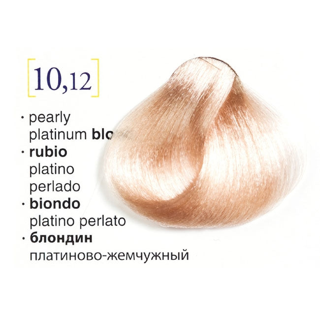 Tinte Salerm Visión 10-12 Rubio Platino Perlado 75 ML