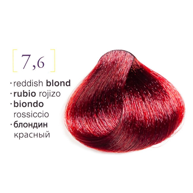 Tinte Salerm Vision 7-6 Rubio Rojizo 75 ML