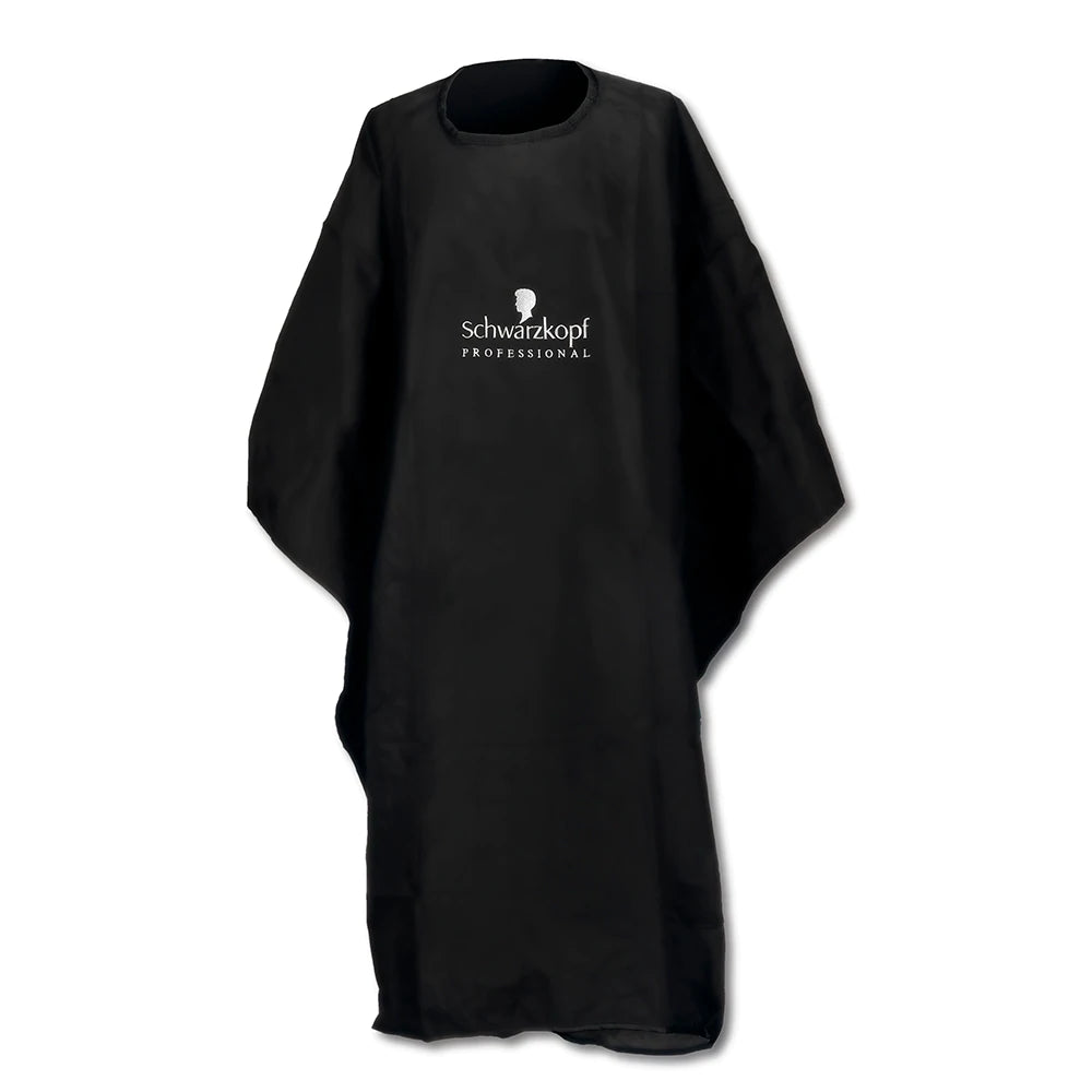 Capa Negra Para Tintura y Peluquería Schwarzkopf
