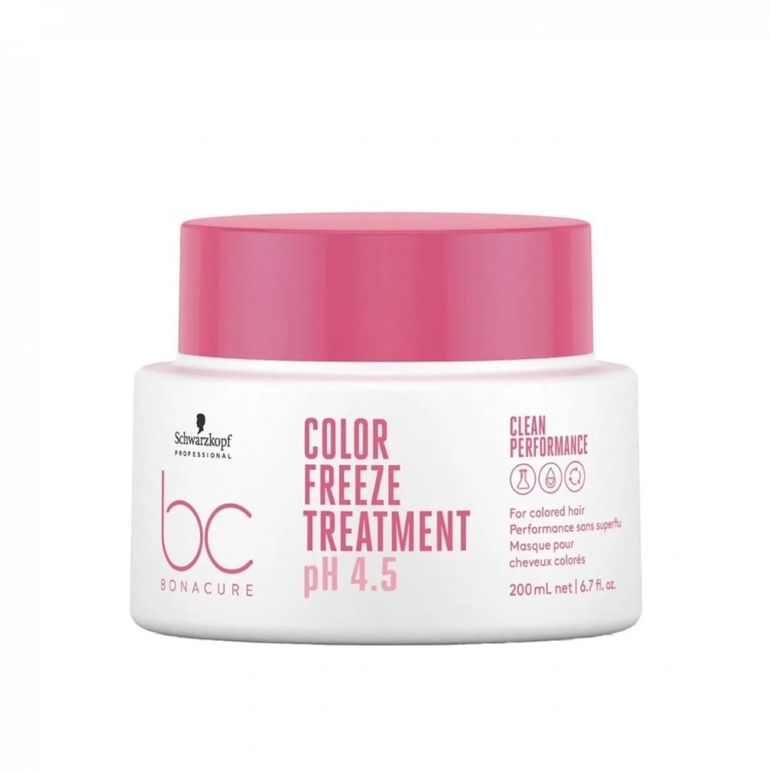 Schwarzkopf BC pH 4.5 Color Freeze Treatment Mask 200ml- Mascarilla Color Bonacure