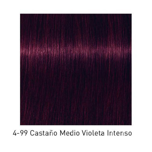 Tinte Igora Royal 4-99 Castaño Medio Violeta Intenso