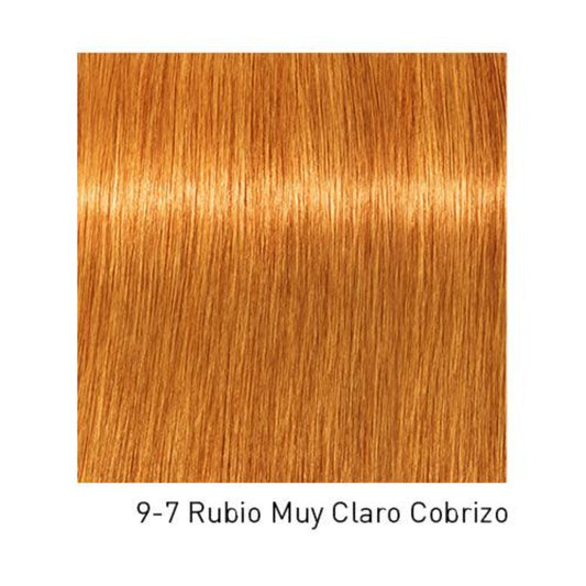 Tinte Igora Royal 9-7 Rubio Muy Claro Cobrizo