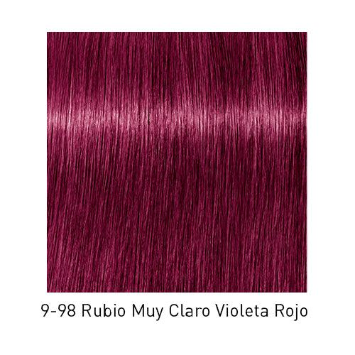 Tinte Igora Royal 9-98 Rubio Muy Claro Violeta Rojo
