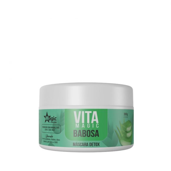 Mascarilla Vita Magic Aloe Vera Detox (Babosa)- 300 ml- Magic Color