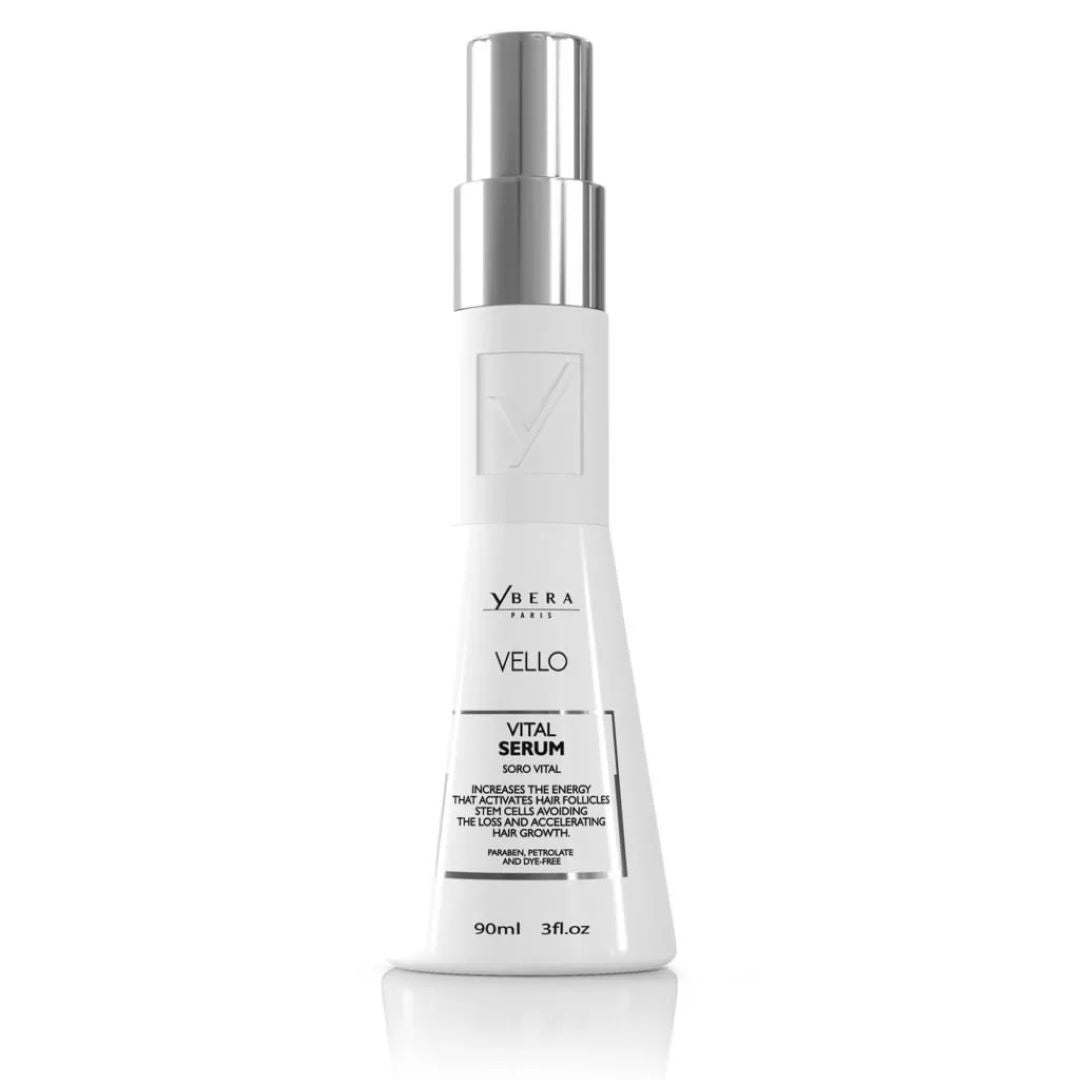 Vello Serúm Vital 90 ml- YBERA- Anticaída y Acelera el Crecimiento Capilar