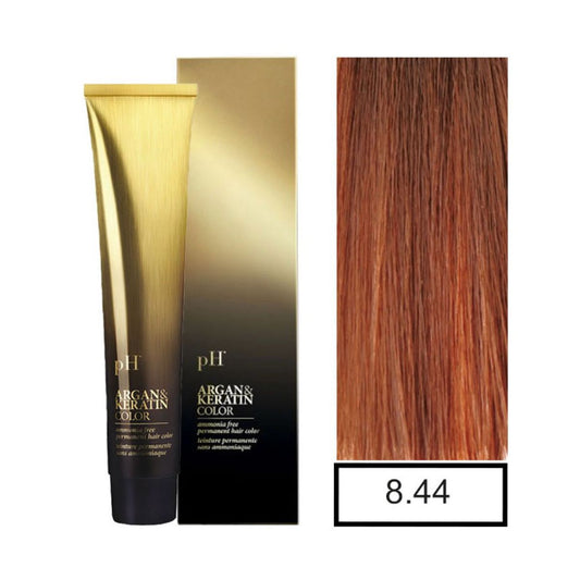 Tinte PH Color 8-44 Rubio Claro Cobre Intenso