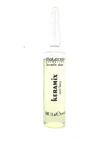 Ampolla Keramix- Keratin Shot (Unidad y Caja x12)- Ampolla alisadora/ Control Frizz