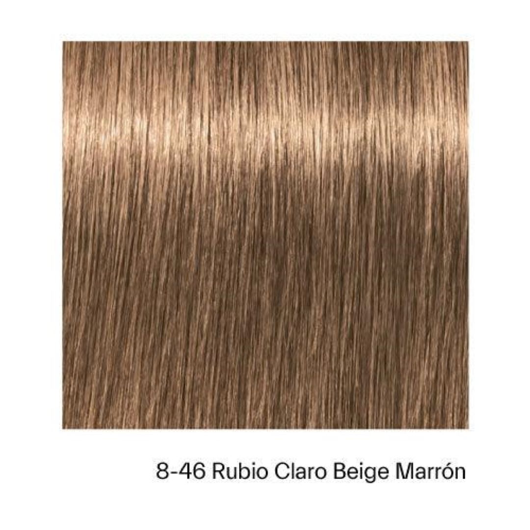 Tinte Igora Royal 8-46 Rubio Claro Beige Marrón