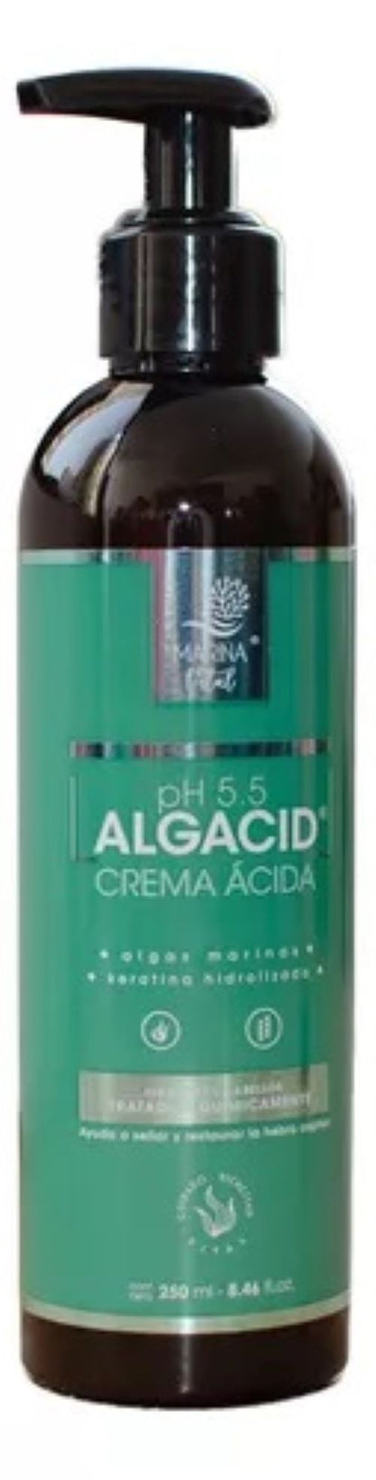 Crema Ácida ALGACID pH 5.5- 1000ml/ 500ml/250ml/ 30ml- Marina Vital Chile