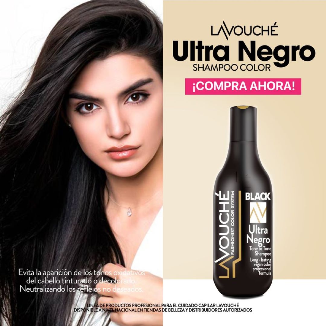 Shampoo Ultra Negro- La Vouché