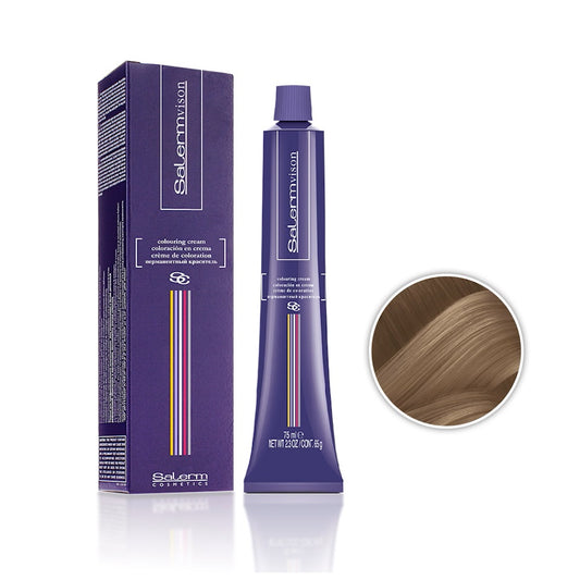 Tinte Salerm Vision 8-223 Tono Blonde Glass-75 ML